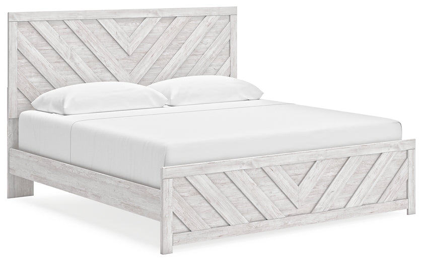 Cayboni  Panel Bed