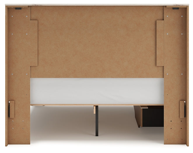 Lawroy  Panel Bed With Storage