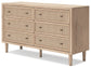 Cielden Queen Panel Bed with Dresser