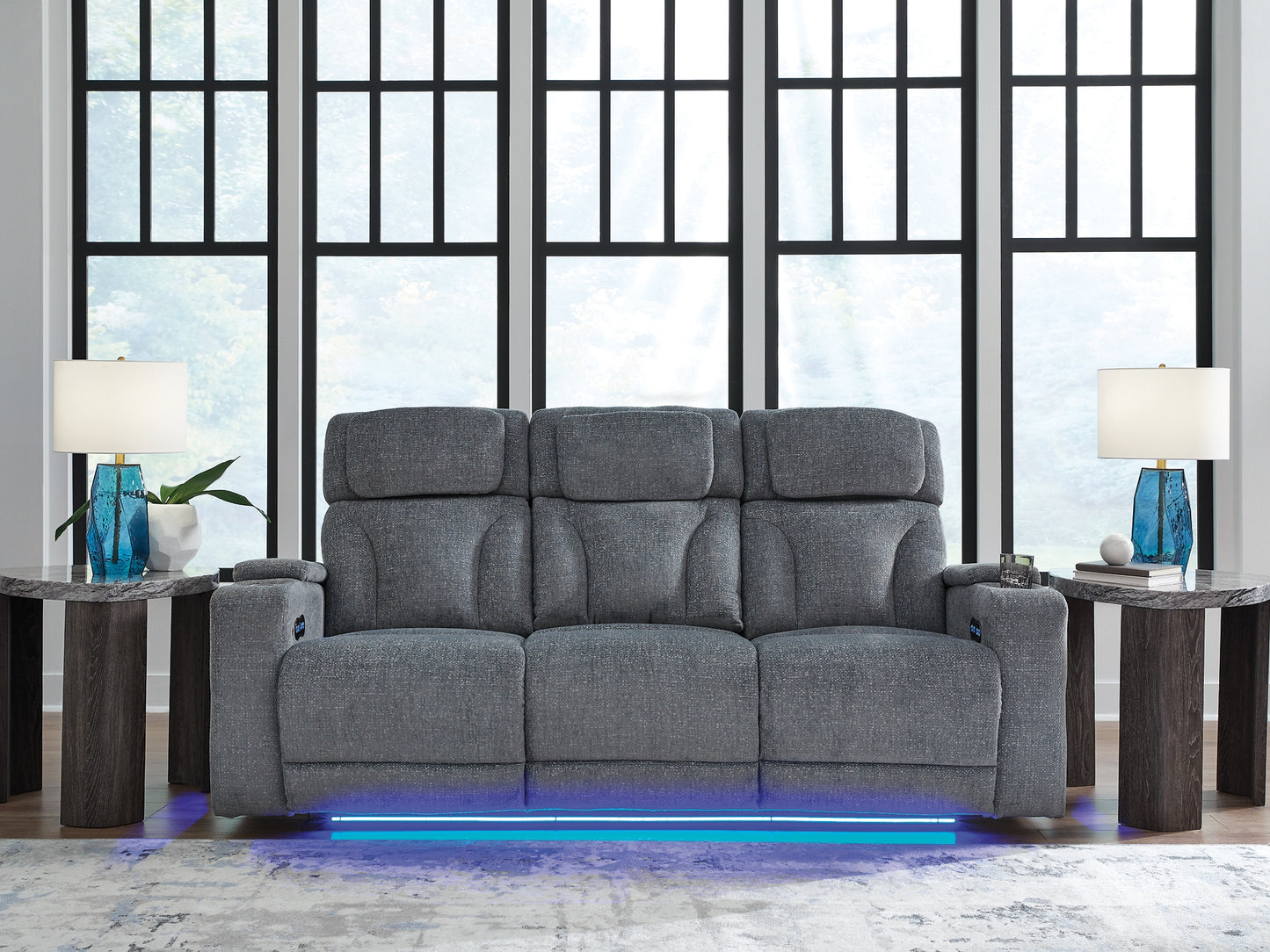 Studio Cave PWR REC Sofa with ADJ Headrest