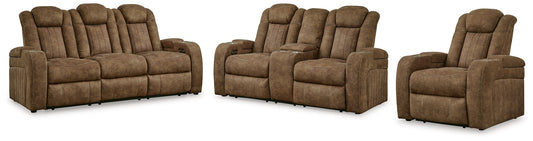 Wolfridge Sofa, Loveseat and Recliner